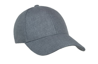 Grey linen cap VARSITY
