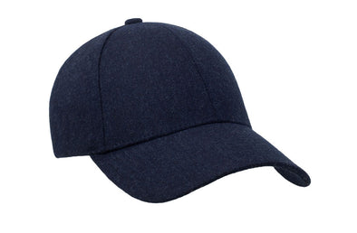 Navy blue flannel cap VARSITY