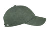 Olive linen cap VARSITY