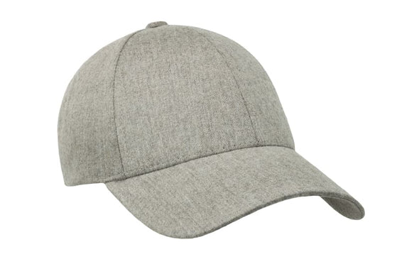 Beige flannel cap VARSITY